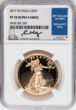 2017-W $50 One-Ounce Gold Eagle NGC PF70