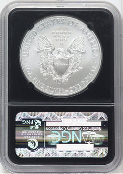 2013-W S$1 Silver Eagle Burnished SP NGC MS70