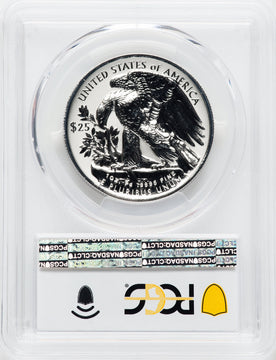 2022-W $25 Palladium Eagle Reverse Proof Advanced Release PCGS PR70