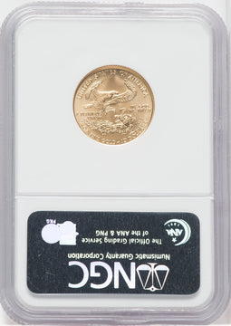 2006-W $10 Quarter-Ounce Gold Eagle NGC MS70