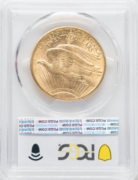 1912 $20 Saint-Gaudens Double Eagle PCGS AU58