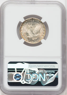 1918-D 25C FH Standing Liberty Quarter NGC MS66