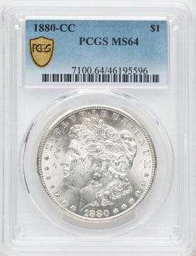 1880-CC $1 Morgan Dollar PCGS MS64