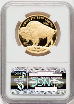 2011-W $50 One-Ounce Gold Buffalo Early Releases NGC PF70