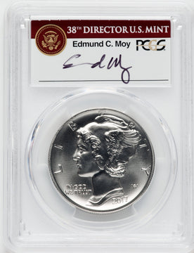 2017 $25 Palladium First Strike PCGS MS70 Ed Moy