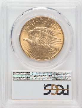 1908 $20 NO MOTTO Saint-Gaudens Double Eagle PCGS MS66