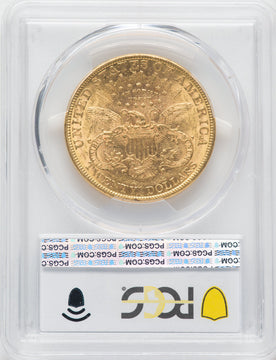 1878 $20 Liberty Double Eagle PCGS AU58