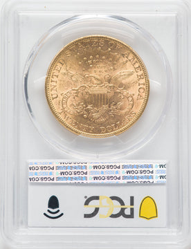 1878 $20 Liberty Double Eagle PCGS MS60