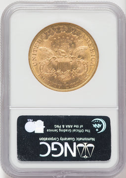 1878-S $20 Liberty Double Eagle NGC MS61