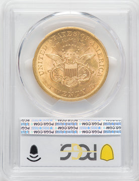 1856-S $20 Liberty Double Eagle PCGS MS61