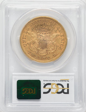 1868-S $20 Liberty Double Eagle PCGS XF45