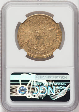 1869-S $20 Liberty Double Eagle NGC XF45