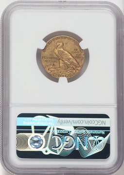 1913-S $5 Indian Half Eagle NGC XF40