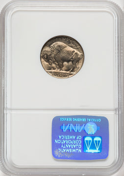 1924 5C Buffalo Nickel NGC MS65