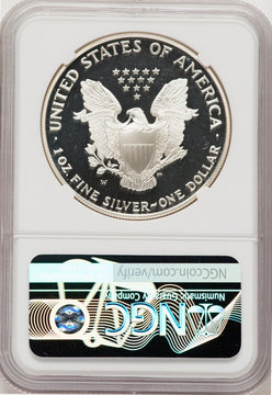 1995-W S$1 Proof Silver Eagle NGCX PF9.9 Ultra Cam