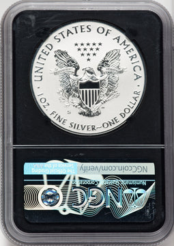 2019-S S$1 Silver Eagle Enhanced Rev First Strike NGC PF70