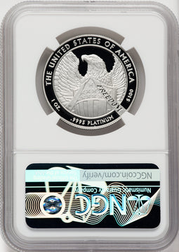2007-W $100 One-Ounce Platinum Eagle Statue of Liberty NGC PF70