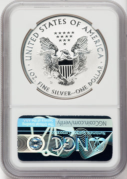2019-S Silver Eagle Enhanced Reverse Proof ER NGC PF70 Ed Moy