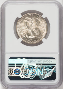 1936-D 50C NGC Plus Walking Liberty Half Dollar NGC MS66+