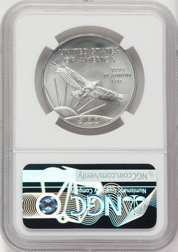 2022 $100 One-Ounce Platinum Eagle Statue of Liberty NGC MS69