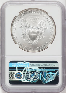 2011-(W) S$1 Silver Eagle Struck at Westpoint NGC MS70