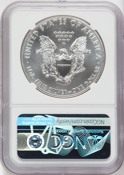 2011-(S) S$1 Silver Eagle Struck at San Francisco First Strike NGC MS70