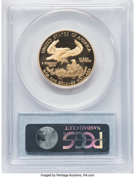 2005-W $25 Half-Ounce Gold Eagle PCGS PR70