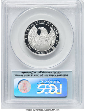 2007-W $50 Half-Ounce Platinum 10th Anniversary First Strike PCGS PR70 (761357055)