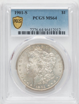 1901-S $1 Morgan Dollar PCGS MS64