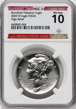 2020-W $25 Palladium NGCX MS10