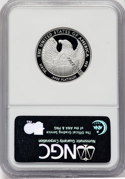 2007-W $50 Half-Ounce Platinum Eagle First Strike NGC MS70