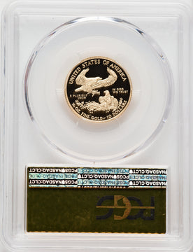 2016-W $10 Quarter- Ounce Gold Eagle 30th Anniversary FS GoldFoil 1 of 100 Gold Foil PCGS PR70