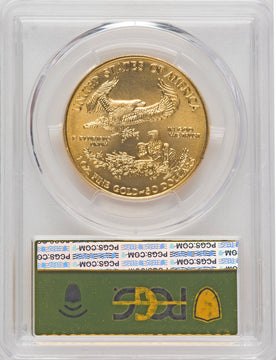 2006 $50 One-Ounce Gold Eagle PCGS MS70