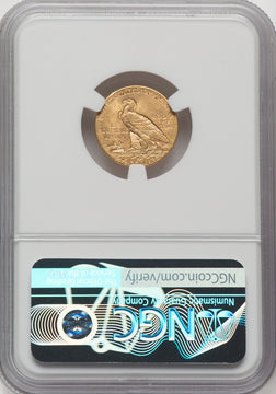 1915 $2.50 NGC Plus Indian Quarter Eagle NGC MS64+