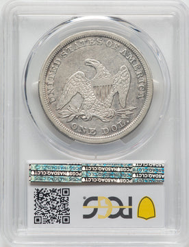 1853 S$1 Seated Dollar PCGS XF45