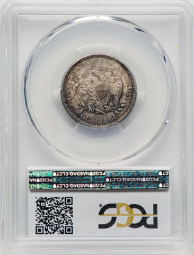 1876 25C Seated Quarter PCGS MS64