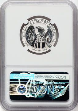 2007-W $50 Half-Ounce Platinum Eagle Reverse Proof PR NGC PF70