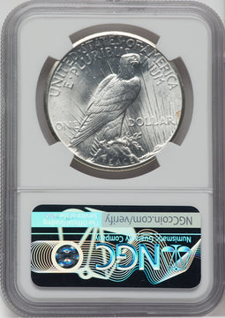 1927 $1 Peace Dollar NGC MS65