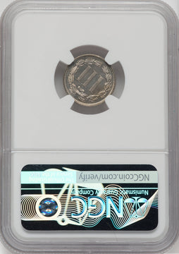 1879 3CN NGC Plus Three Cent Nickel NGC MS67+