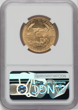 1997 $25 Half-Ounce Gold Eagle NGC MS69