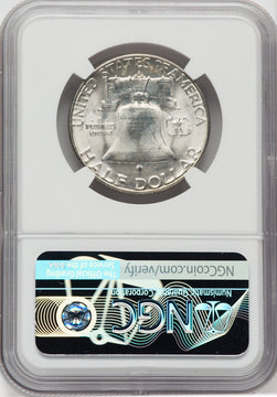 1954-S 50C FL Franklin Half Dollar NGC MS66