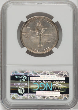 1935 50C Spanish Trail Commemorative Silver NGC MS66