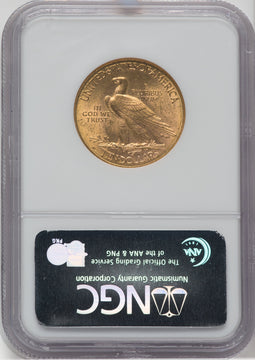 1910-D $10 Indian Eagle NGC MS64