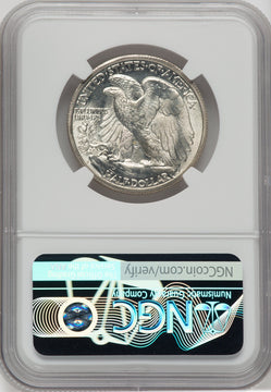 1942-S 50C Walking Liberty Half Dollar NGC MS66