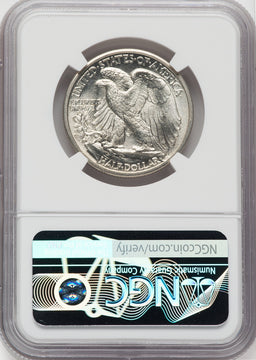 1916-S 50C Walking Liberty Half Dollar NGC MS66