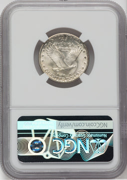 1929-S 25C FH NGC Plus Standing Liberty Quarter NGC MS67+