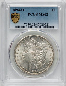 1894-O $1 Morgan Dollar PCGS MS62