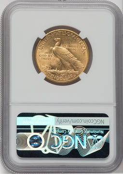 1916-S $10 Indian Eagle NGC AU58