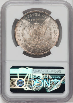1880-CC $1 VAM 7 8/7 Rev of 78 Morgan Dollar NGC MS62