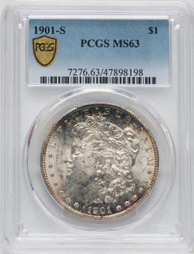 1901-S $1 Morgan Dollar PCGS MS63